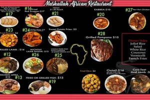 African Food Restaurant Menu Africa Unveiled: Nature, Culture, and History African Food Restaurant Menu | Africa Unveiled: Nature, Culture, and History